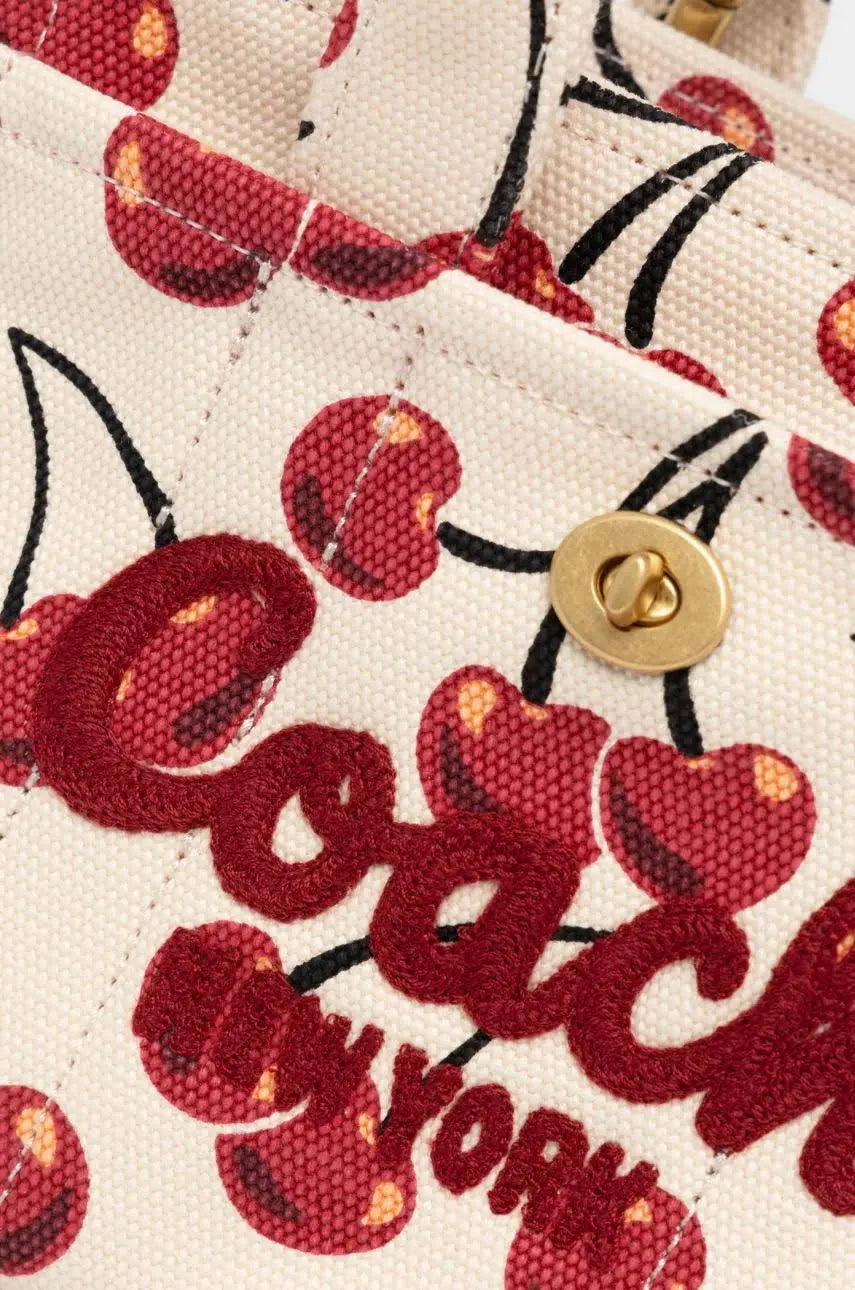 COACH Cherry Cargo Tote 20