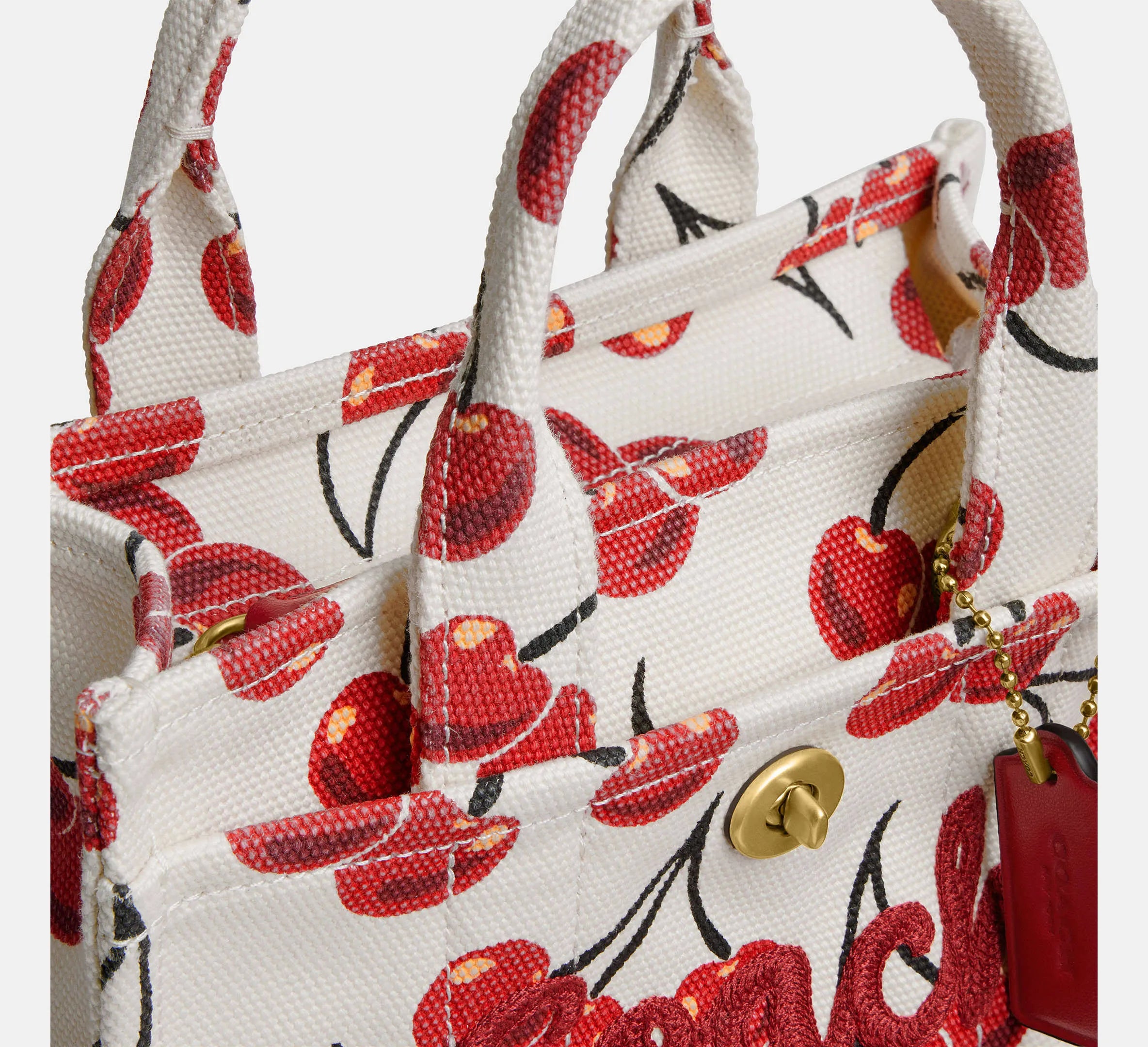 COACH Cherry Cargo Tote 20