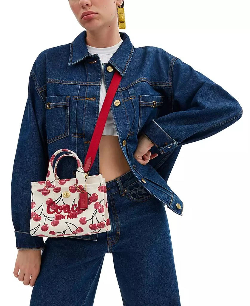 COACH Cherry Cargo Tote 20
