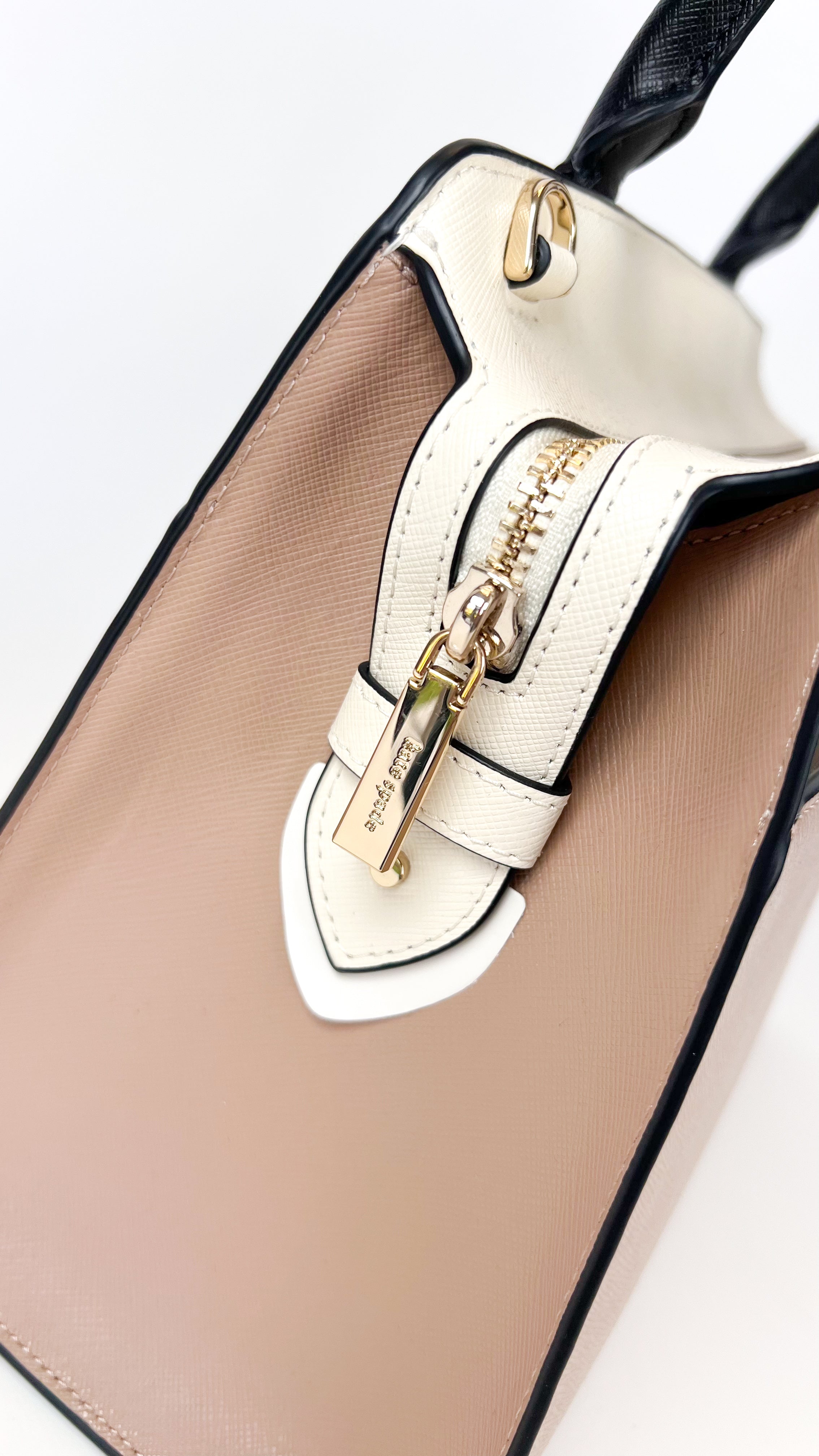 Kate Spade Madison Colorblock Saffiano Leather Medium Satchel